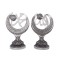 Allah (SWT) and Mohammad (PBUH) Words Trinket Set, Islamic Table Decor, 99 Name of Allah Trinket
