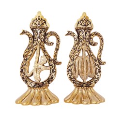 Islamic Decor, Allah (SWT) and Mohammad (PBUH) Words Trinket, Islamic Table Decor