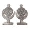 Trinket Set, Allah (SWT) and Mohammad (PBUH) Words Trinket Set, Islamic Table Decor, Silver Color