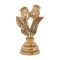 Trinket Set, Allah (SWT) and Mohammad (PBUH) Words Trinket Set, Islamic Table Decor, Golden Color