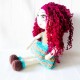 Amigurumi Doll for Kids, Amigurumi Toys, Crochet Doll, Organic Syrian Handmade Soft Amigurumi Toy, Amigurumi Sleeping Friend