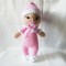 Amigurumi Doll for Kids, Amigurumi Toys, Crochet Doll, Organic Syrian Handmade Soft Amigurumi Toy, Amigurumi Sleeping Friend