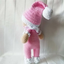 Amigurumi Doll for Kids, Amigurumi Toys, Crochet Doll, Organic Syrian Handmade Soft Amigurumi Toy, Amigurumi Sleeping Friend