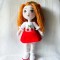 Amigurumi Doll for Kids, Amigurumi Toys, Crochet Doll, Organic Syrian Handmade Soft Amigurumi Toy, Amigurumi Sleeping Friend