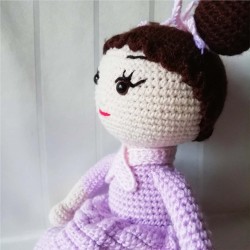 Amigurumi Doll for Kids, Amigurumi Toys, Crochet Doll, Organic Syrian Handmade Soft Amigurumi Toy, Amigurumi Sleeping Friend