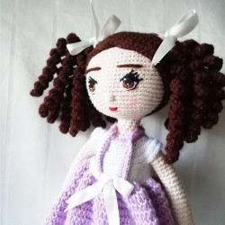 Amigurumi Doll for Girls, Amigurumi Toys, Crochet Doll, Amigurumi Sleeping Friend