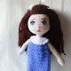 Crochet Girl Toy, Amigurumi Doll for Kids, Amigurumi Toys, Crochet Doll, Organic Syrian Handmade Soft Amigurumi Toy, Amigurumi Sleeping Friend