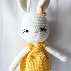 Amigurumi Rabbit Toy, Amigurumi Doll for Kids, Amigurumi Toys, Crochet Doll