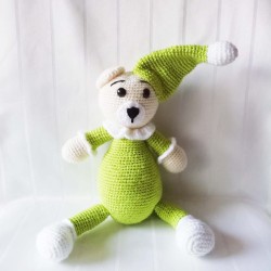 Amigurumi Bear Toy, Animal Crochet Doll, Amigurumi Doll for Kids, Amigurumi Toys, Crochet Doll