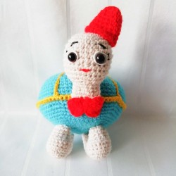 Amigurumi Turtle, Animal Crochet Doll, Amigurumi Doll for Kids, Amigurumi Toys, Crochet Doll