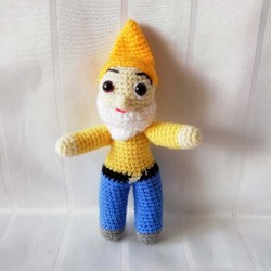 Crochet Dwarfs, Amigurumi Little Dwarfs, Doll Plush Figurine, Best Gift Handmade Idea
