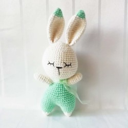 Amigurumi Rabbit Toy, Animal Crochet Doll, Amigurumi Doll for Kids, Amigurumi Toys, Crochet Doll