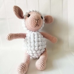Sheep Toy, Animal Crochet Doll, Amigurumi Doll for Kids, Amigurumi Toys, Crochet Doll