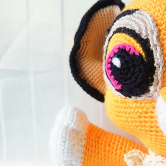 Amigurumi Lion Toy, Animal Crochet Doll, Amigurumi Doll for Kids, Amigurumi Toys, Crochet Doll