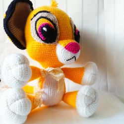 Amigurumi Lion Toy, Animal Crochet Doll, Amigurumi Doll for Kids, Amigurumi Toys, Crochet Doll