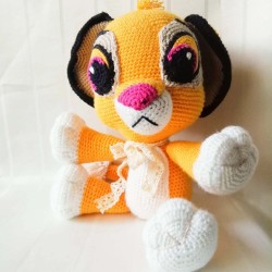 Amigurumi Lion Toy, Animal Crochet Doll, Amigurumi Doll for Kids, Amigurumi Toys, Crochet Doll