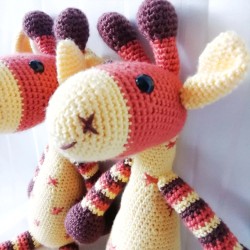 Amigurumi Giraffe Toy, Animal Crochet Doll, Amigurumi Doll for Kids, Amigurumi Toys, Crochet Doll