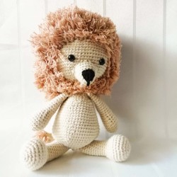 Amigurumi Lion Toy, Animal Crochet Doll, Amigurumi Doll for Kids, Amigurumi Toys, Crochet Doll