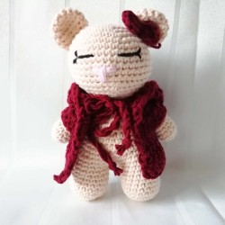 Amigurumi Bear Toy, Animal Crochet Doll, Amigurumi Doll for Kids, Amigurumi Toys, Crochet Doll