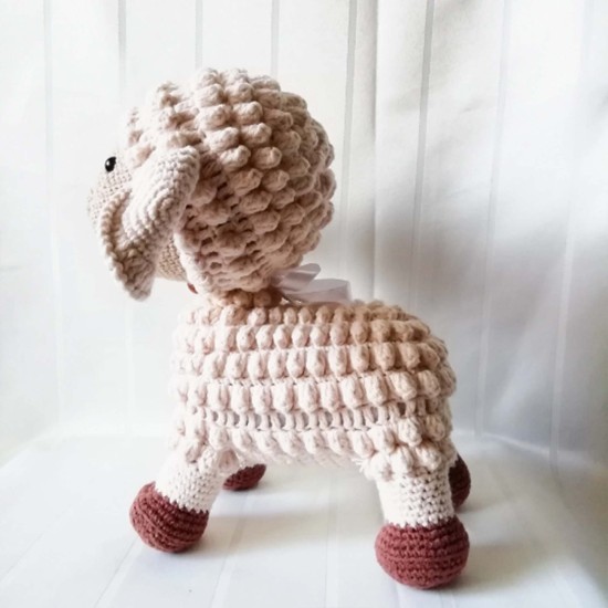 Amigurumi Sheep Toy, Animal Crochet Doll, Amigurumi Doll for Kids, Amigurumi Toys, Crochet Doll