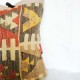 Handmade Colorful Rug Kilim Bag, Decorative Kilim Bag, Very Old Rug Bag, Gift For Her