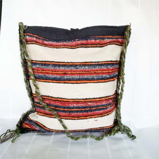 Handmade Colorful Rug Kilim Bag, Decorative Kilim Bag, Very Old Rug Bag, Gift For Her