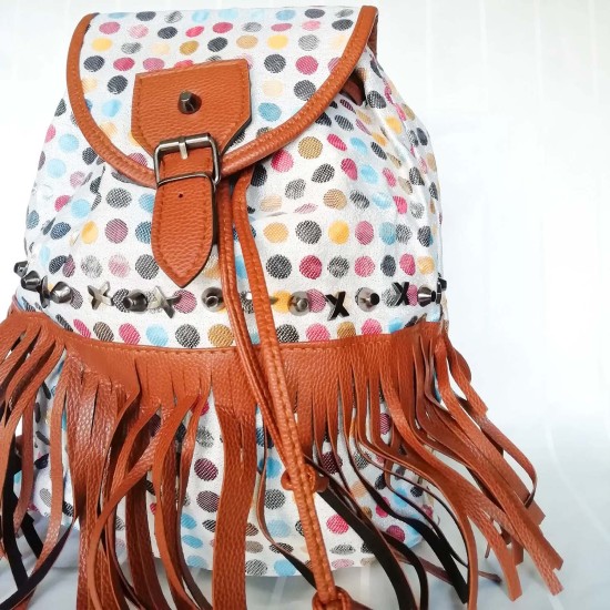 Colorful Backpack Hippie Bag Pack Travel Festival Bag Pack, Gift For Mom, Gift Idea