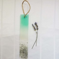 Resin Bookmarks With Glitter, Syrian Handmade, Epoxi Page Separator